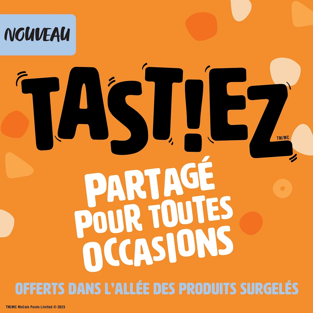TASTIEZ™ Mac & Cheese Triangles, 400g