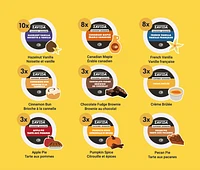 Zavida Pack Explosion de Saveurs Variété Café Torréfaction Légère, Moyenne et Foncée (44 Dosettes)