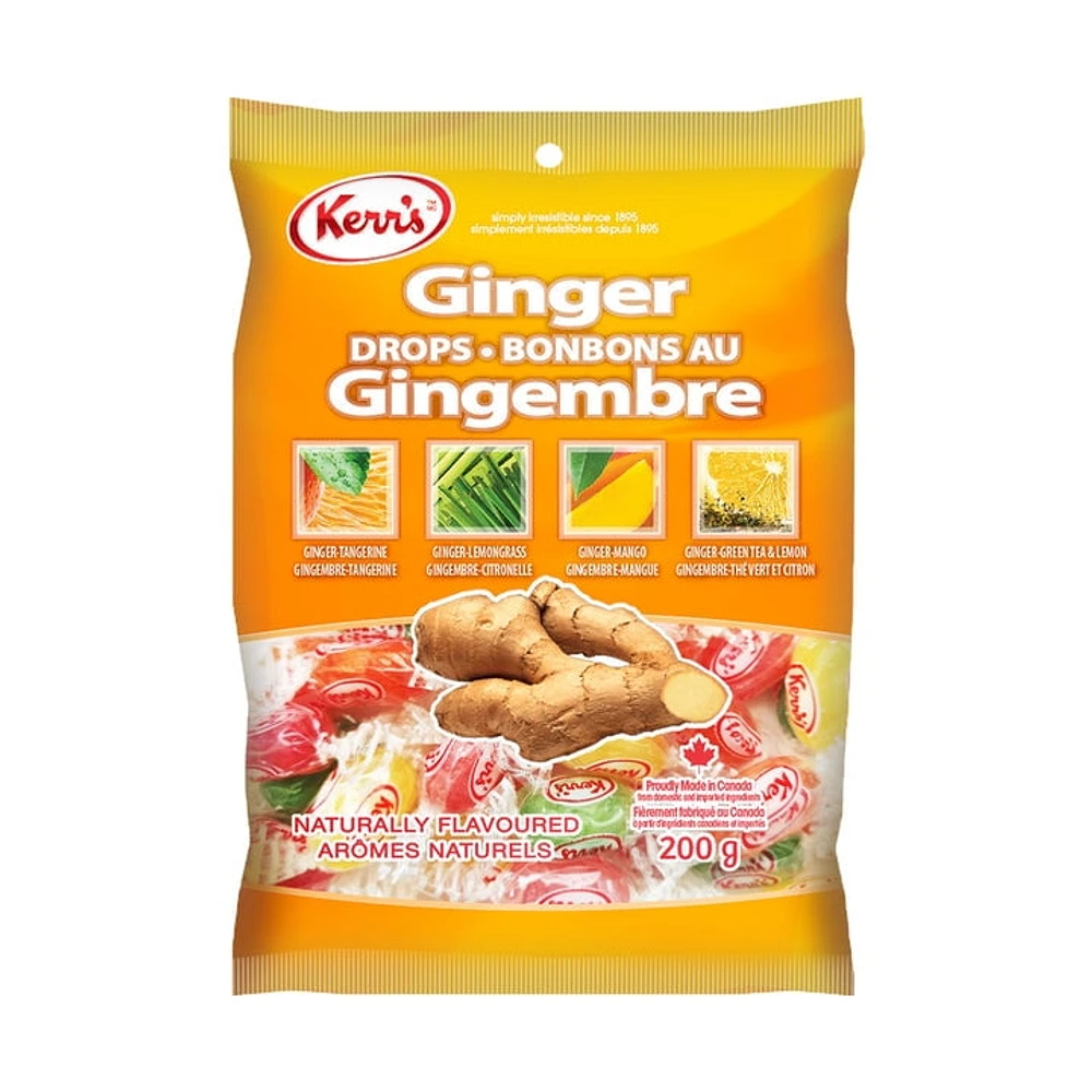 Kerr Ginger Drops 200g, Kerr Ginger Drops 200g