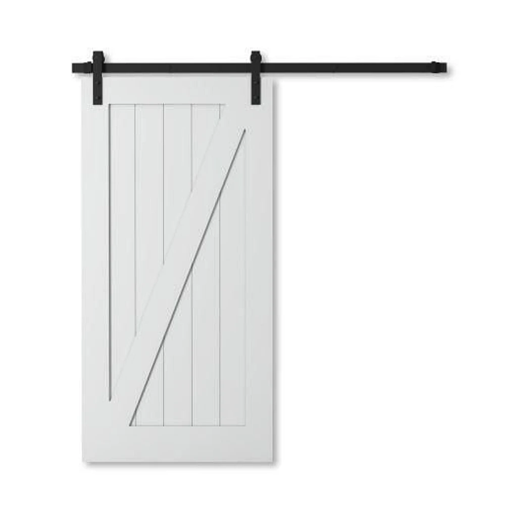 Urban Woodcraft Sonoma Z-Panel Barn Door (Grey)