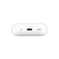 AirPods Pro (2nd generation) with USB-C, Adaptive Audio. Now playing.