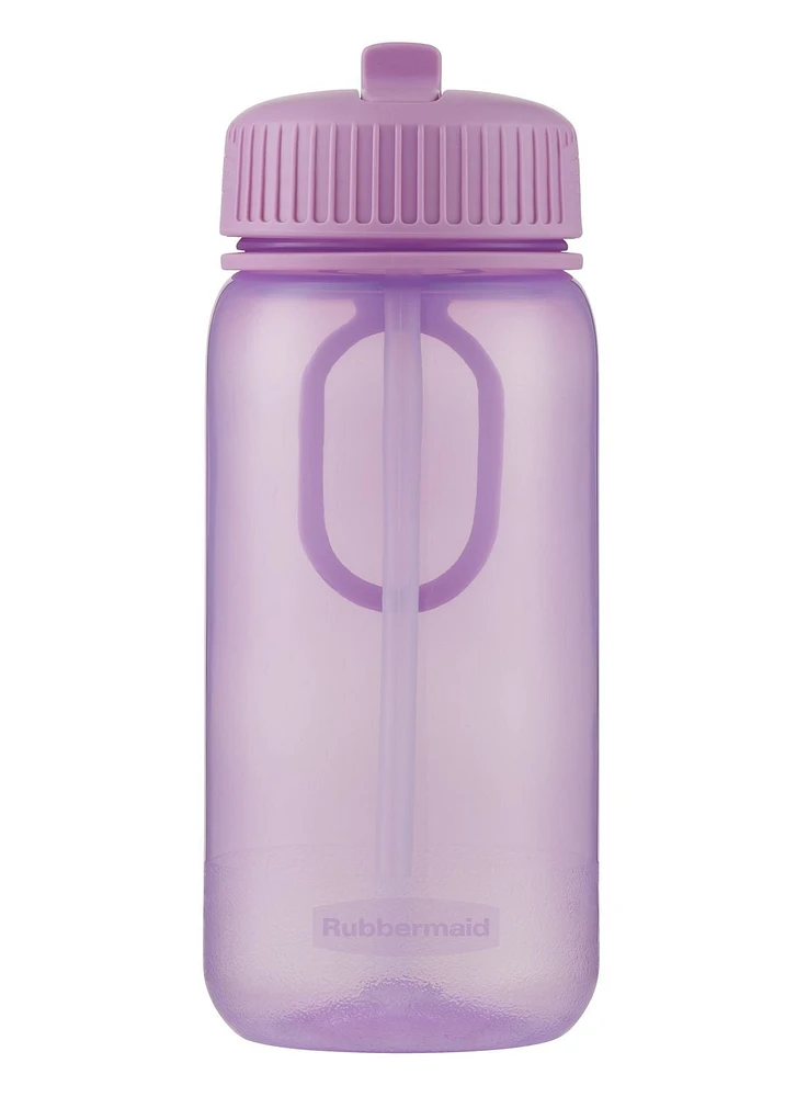 Rubbermaid 20oz Water Bottle with Carry Loop 2 Pack, 20oz x 2, BPA Free