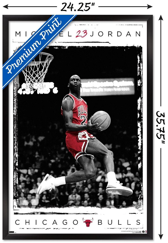 Michael Jordan - Dunk Wall Poster