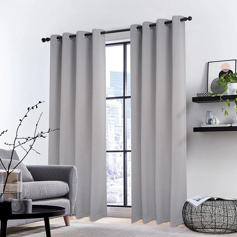 Gouchee Home Metrol Assombrissants Rideaux 2 Panneaux