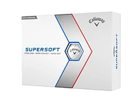 Balles De Golf Supersoft 23 Blanc, Une Douzaine