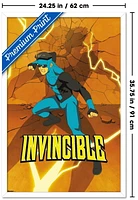 Invincible: Season 3 - Blue Suit Teaser One Sheet Wall Poster, 22.375" x 34" Framed