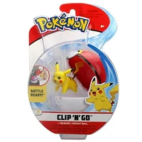 Pokémon Clip 'N' Go W3 - Pikachu + Balle Répéte