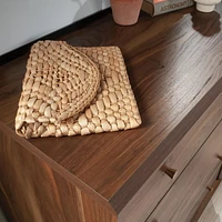 Sauder La Collection Willow Place Commode, Finition Grand Walnut, 433805