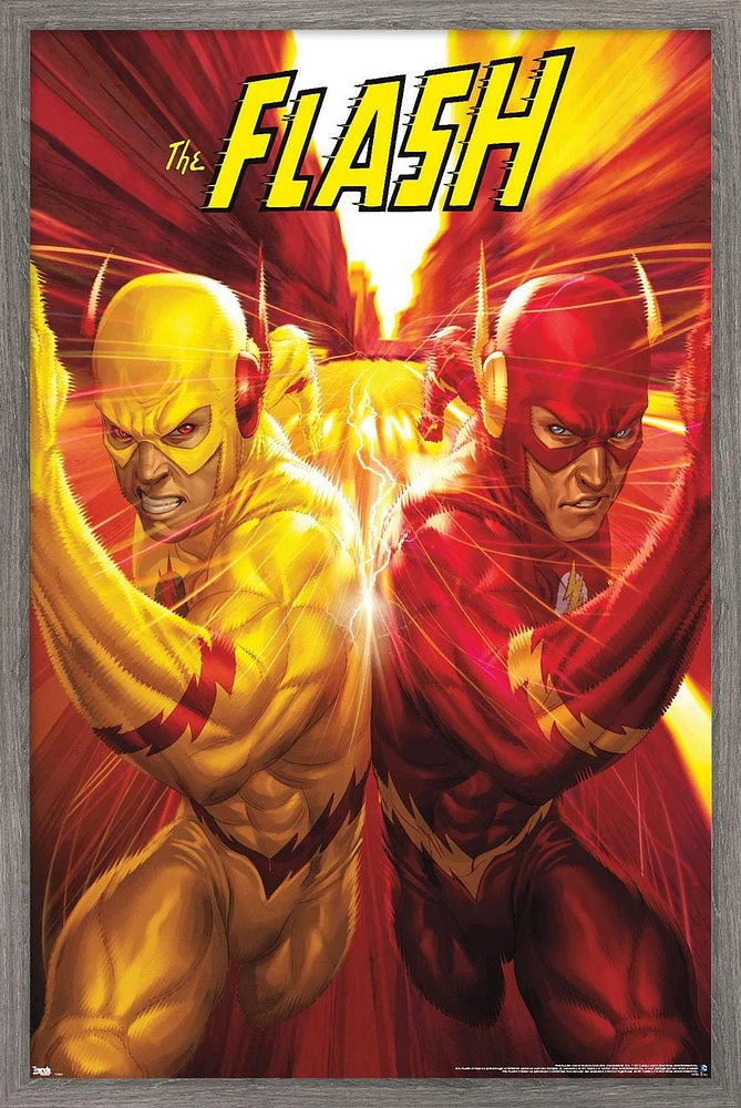 DC Comics - Le flash et le flash inversé - Course