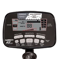 Garrett AT PRO Hand Held Waterproof Metal Detector with Headphones - Black