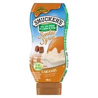 Sirop pour sundae Smucker's, sirop aromatisé au caramel, sans sucre ajouté, 428 ml 428 ml