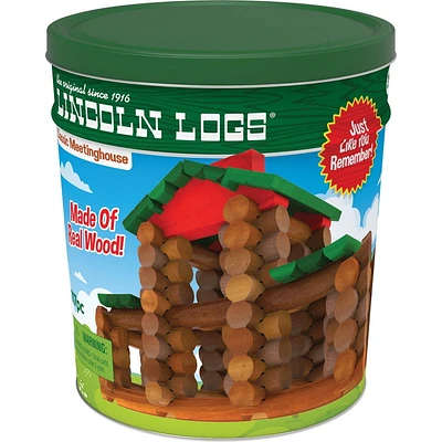 LINCOLN LOGS - BOITE CLASSIQUE MAISON DE RÉUNION 117PC