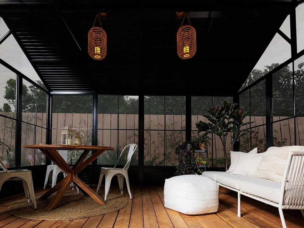 Myrdal Solarium 11x14 Metal Roof