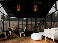 Myrdal Solarium 11x14 Metal Roof