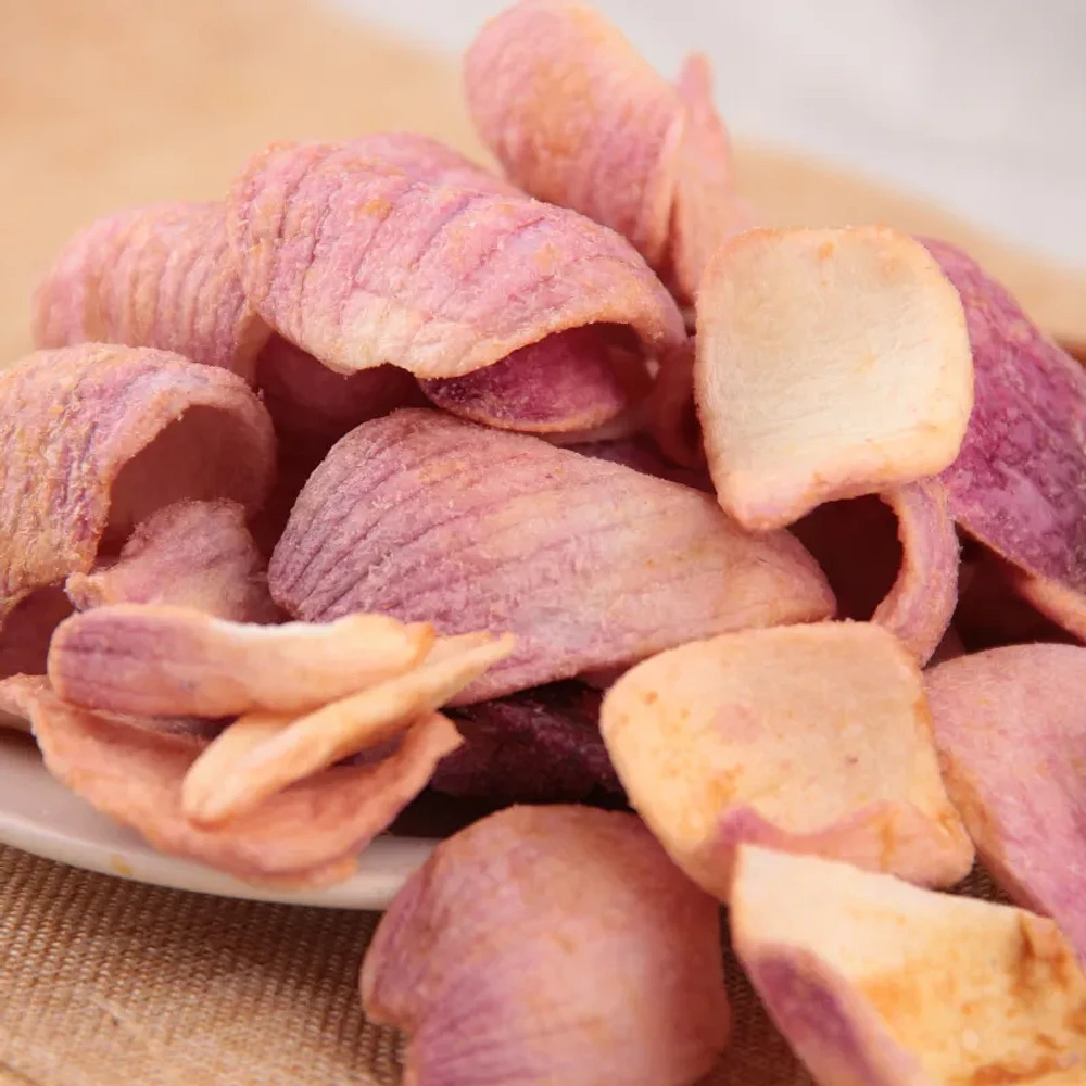 Sweet Purple Onion Crisps, 50g, SWEET PURPLE ONION CRISPS