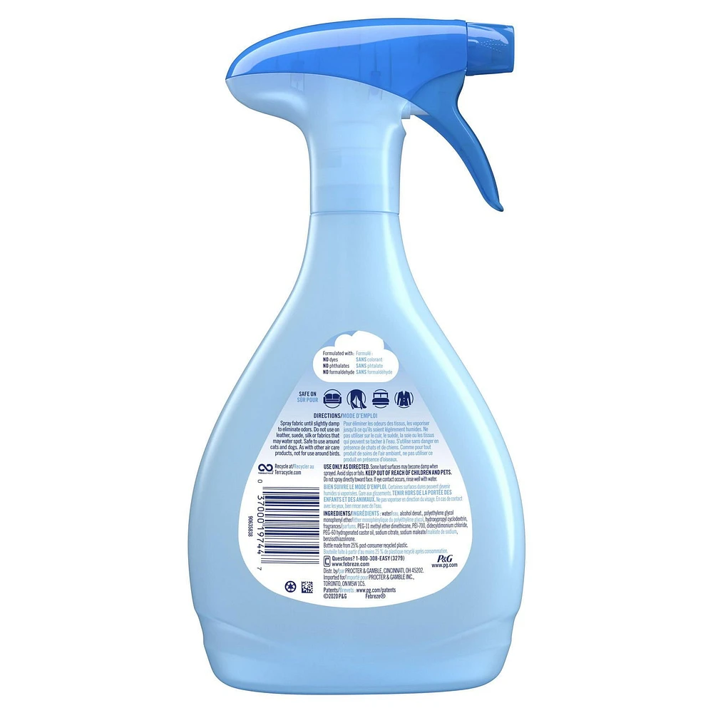 Désodorisant TEXTILE éliminateur d’odeurs Febreze, Extra efficace, parfum Original