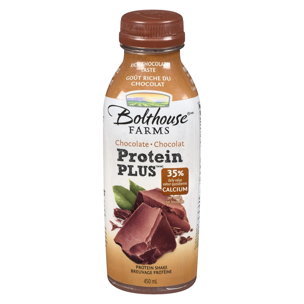 Bolthouse Farms Protein plus Chocolate Protein Shake, 450 mL