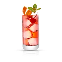 Verres Highball en Cristal Faye - 13 oz - Ensemble de 6