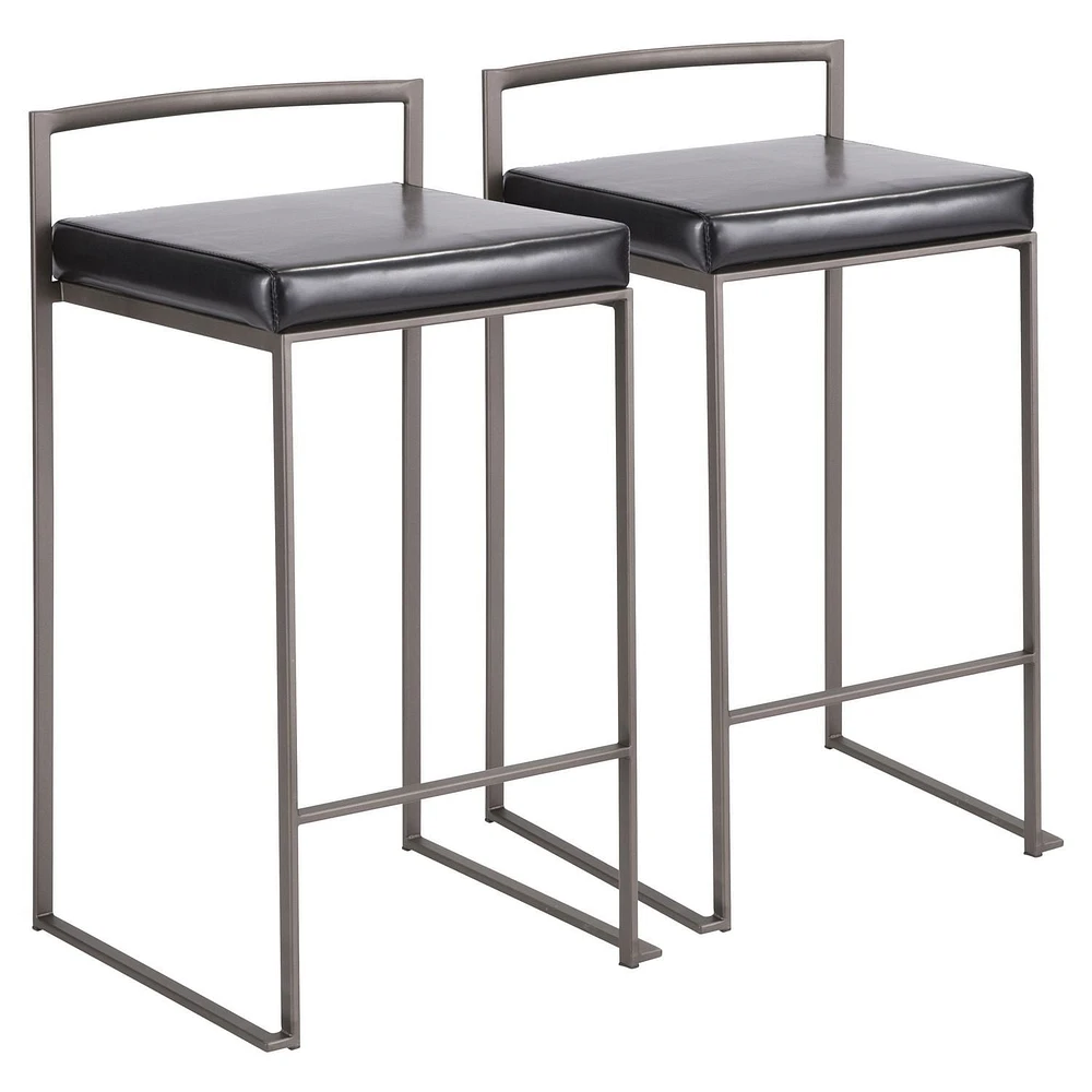 Tabouret de comptoir industriel Fuji, de LumiSource