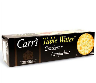 Carrs Original Table Water Crackers, Carrs Original Table Water Crackers. Thin, crispy crackers, baked golden brown.