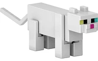 Minecraft Créer-Un-Bloc Chat Blanc Figurine