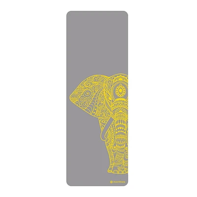 STOTT PILATES Pilates & Yoga Mat, Elephant (Gray)