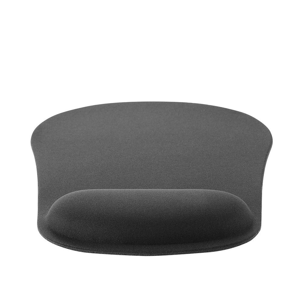 onn. Non-Slip Memory Foam Mouse Pad, Smooth Surface