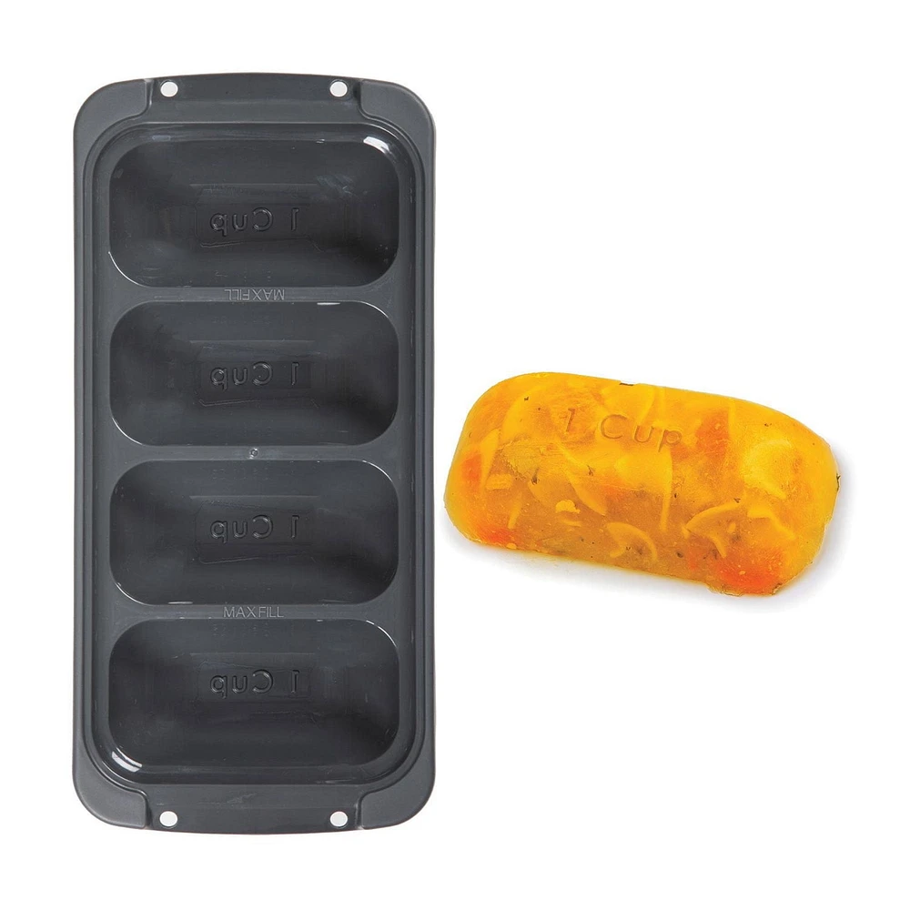 Starfrit Portion et congélo 4 x 250ml (1 tasse)