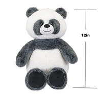 kid connection animal de la jungle super doux panda 12''H Peluche super douce et câline
