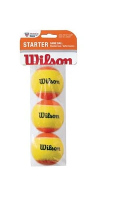 Balle de tennis orange Starter de Wilson Balles de tennis
