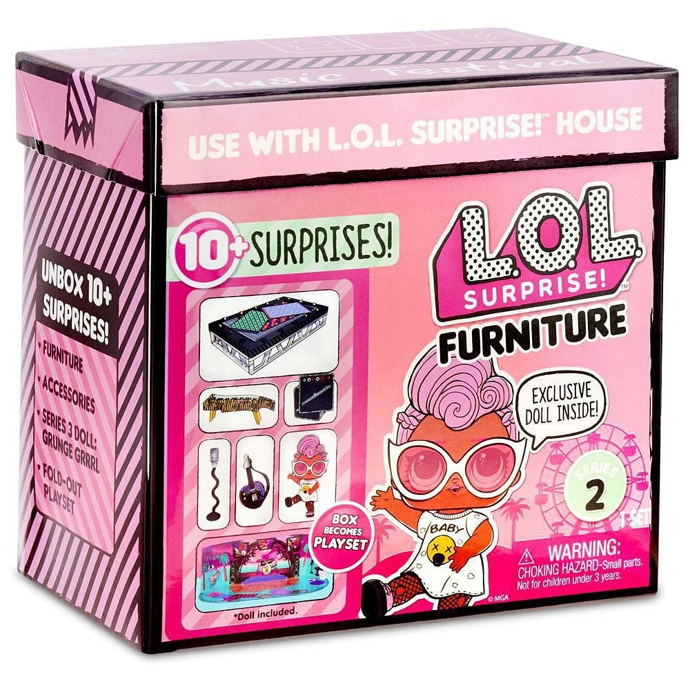 L.O.L. Surprise! Furniture Music Festival with Grunge Grrrl & 10+ Surprises