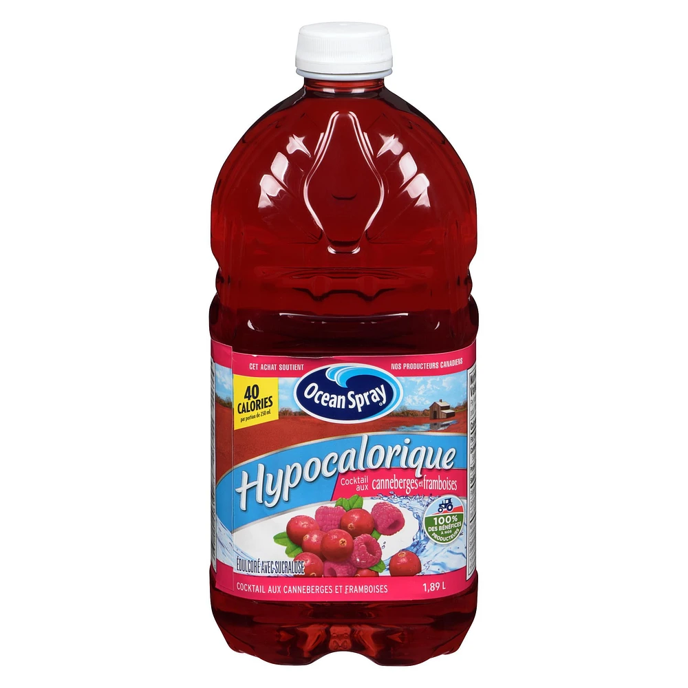 Ocean Spray Low Calorie Cran·Raspberry® Cocktail, 1.89 L