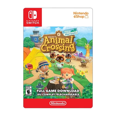 Nintendo Switch Animal Crossing New Horizons 79.99 (Code Numérique)