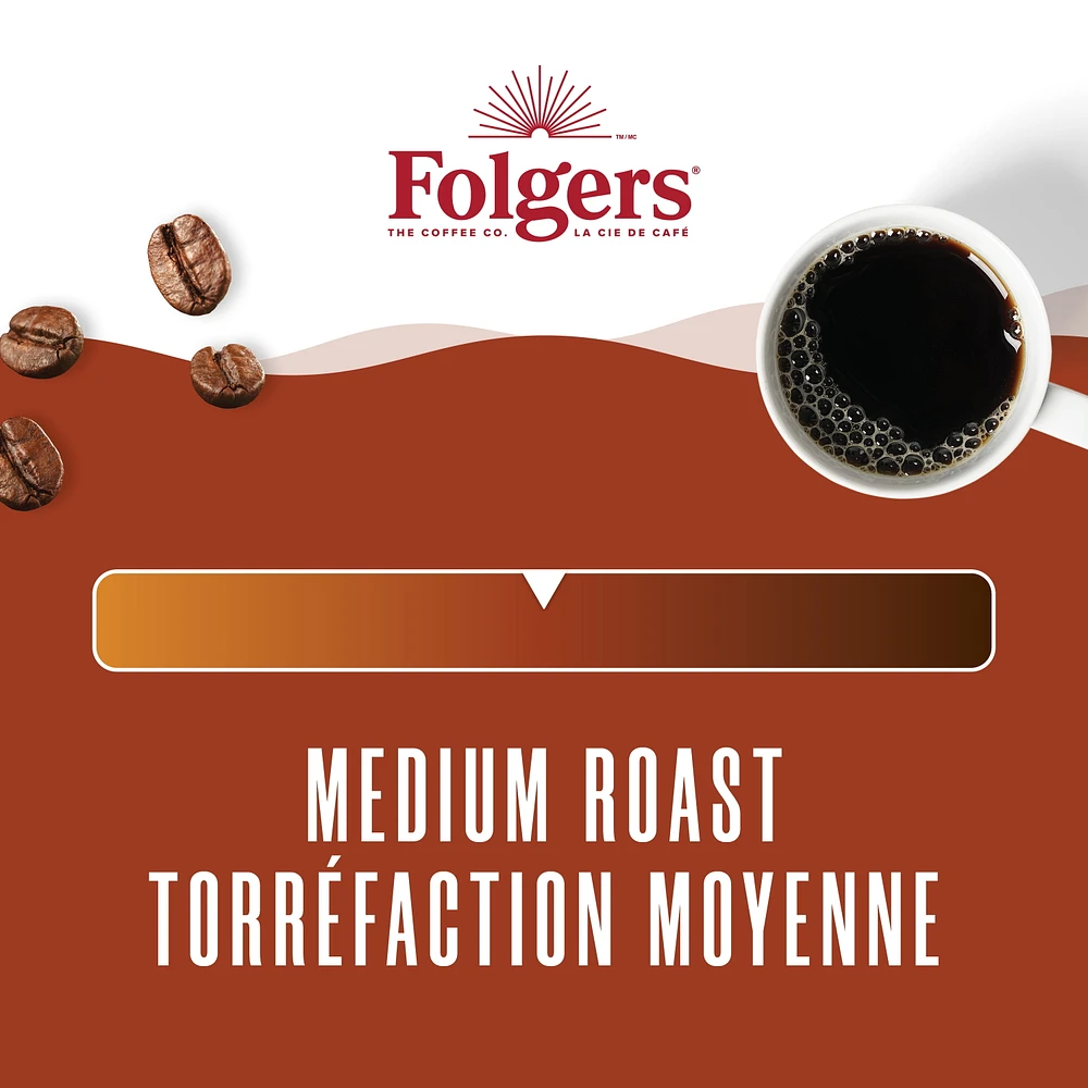 Folgers Capsules de café K-Cup Colombien suprême 30 Capsules 30 capsules