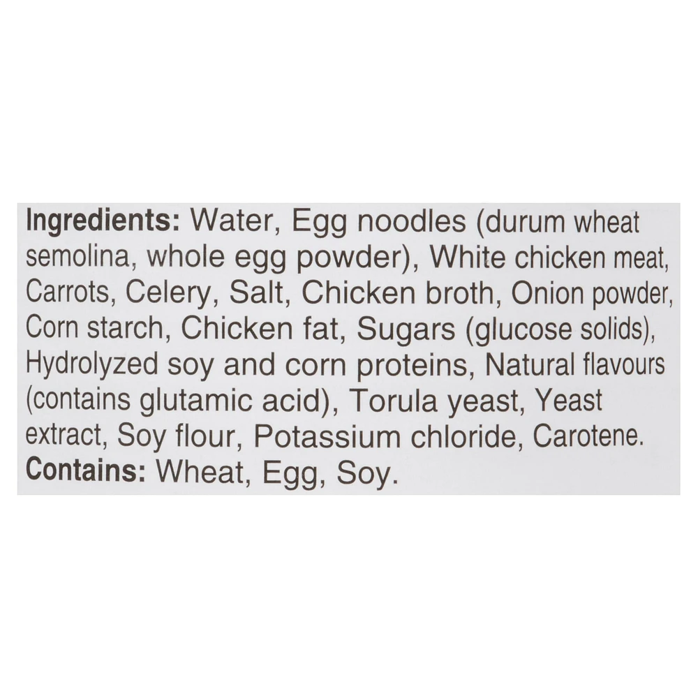 St-Hubert Chicken Noodle Soup, STH Chicken noodle soup 540 mL