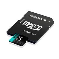 Adata Premier 64GB Micro SDXC UHS-I U3 V30S A1 with Adapter