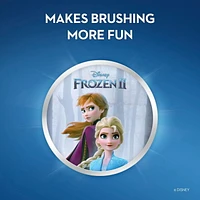 Brosse à dents à pile pour enfants Oral-B La Reine des neiges de Disney, souple, pour les enfants de 3 ans et plus 1CT