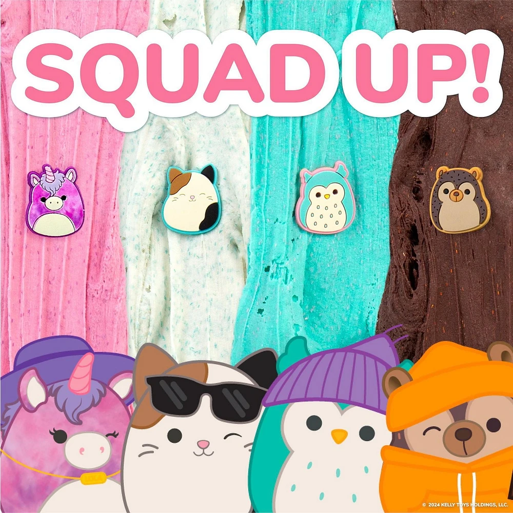 Original Squishmallows™ Cam le Petit Chat Substance Gluante Nuage De Qualité Supérieure, Parfumée à La Noix de Coco