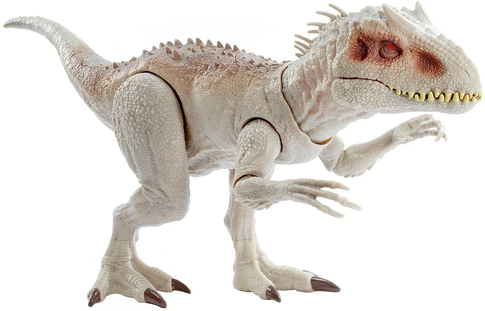 ​​Jurassic World Destroy ‘N Devour Indominus Rex Dinosaur Action Figure with Motion, Sound and Eating Feature, Toy Gift