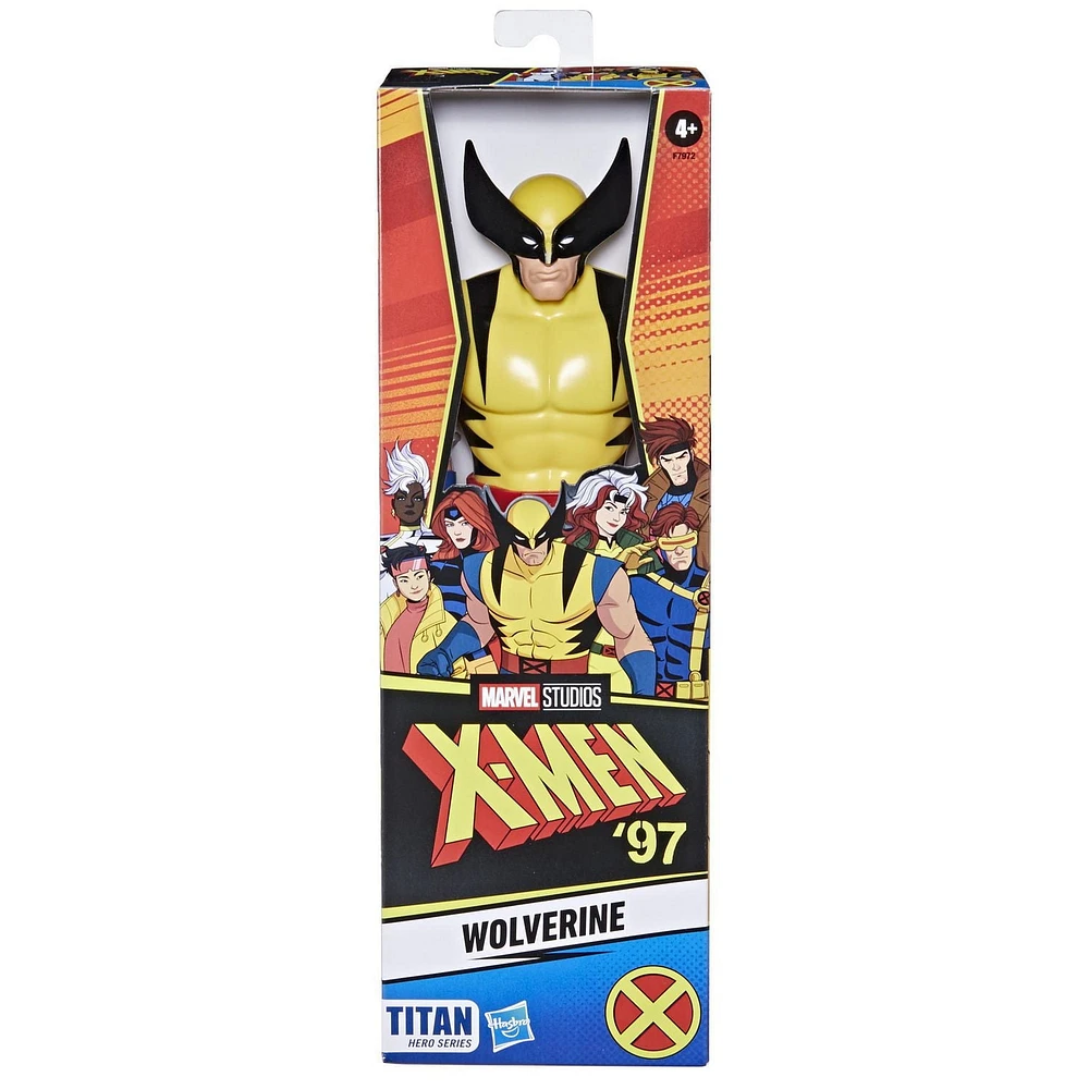 Marvel X-Men, figurine Wolverine de 28,5 cm, jouets de super-héros pour enfants à partir de 4 ans À partir de 4 ans
