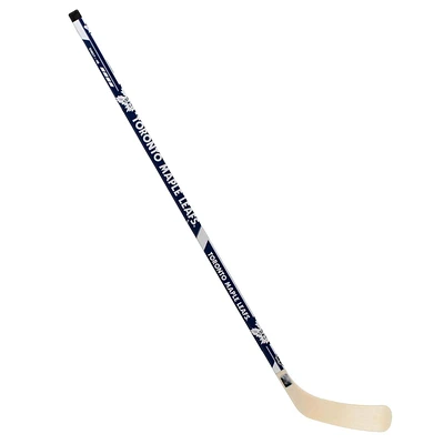 Franklin Sports Bâton de hockey de rue Maple Leafs de la NHL - 48 po Jr pour droitier