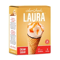 Laura Secord Cone Cream Sugar, 3x120 ml Laura Secord cone cream sugar