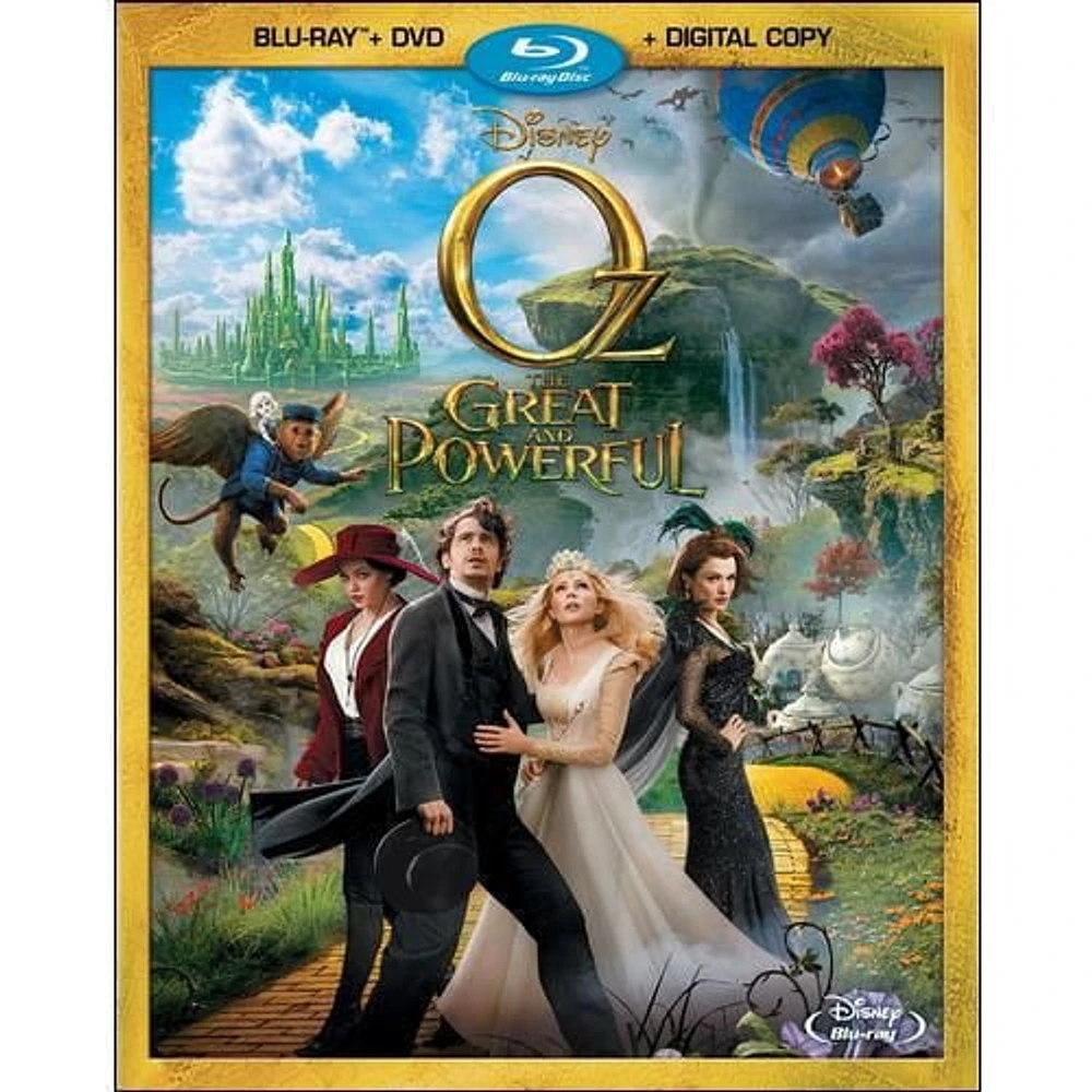 Oz: The Great And Powerful (Blu-ray + DVD + Digital Copy)