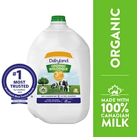 Dairyland 3.25% Organic Milk, 4L