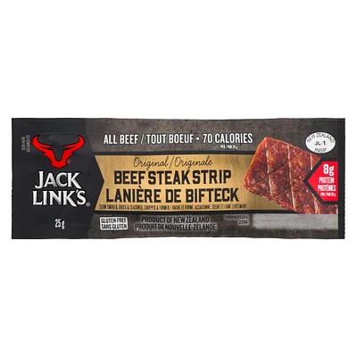 Jack Link's Original 25g Beef Steak Strip Bars, Jack Link's Original 25g