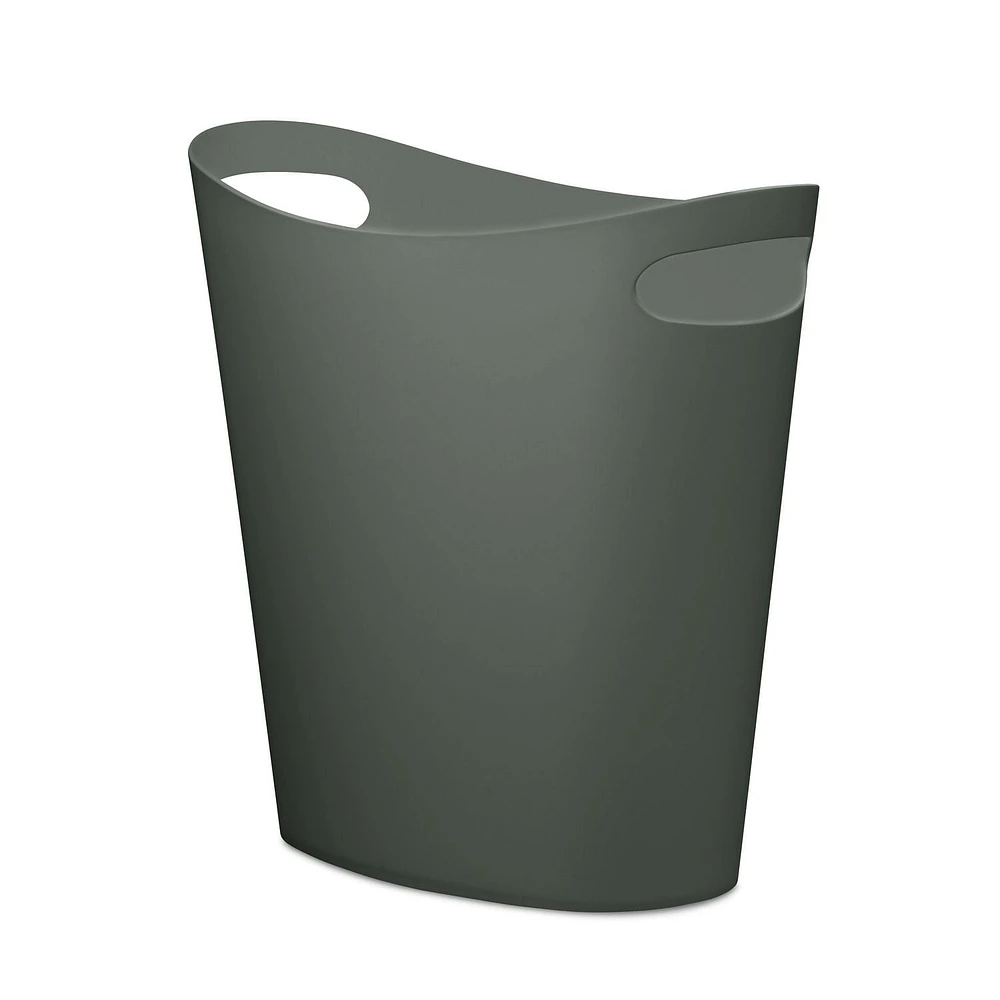 SLIM CAN LAURAL WREATH, Loft Slim Trash Can Laural Wreath 2-Gallon (7.5L)