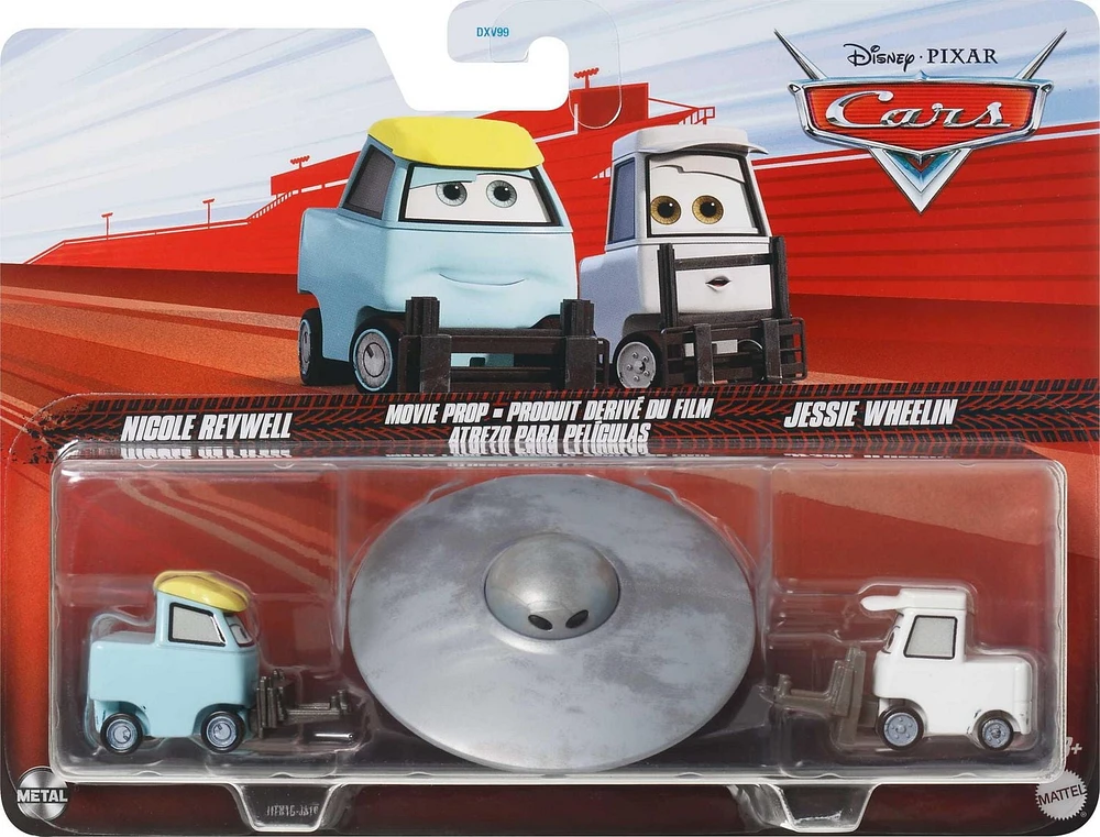 Disney/Pixar Les Bagnoles Coffret de 2Véhicules Métal 1:55