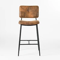 Homycasa Lot de 2 tabourets de bar – Tabourets de comptoir de 27 pouces pour îlot de cuisine