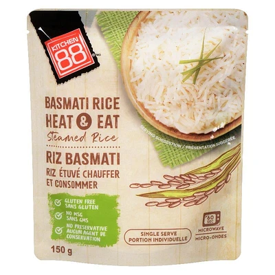 Kitchen 88 riz basmati 150 grams K88 RIZ BASMATI 150 g