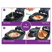 Salton Gaufrier pour gaufres farcies WM2105 Pièce de rembourrage amovible